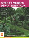 Programme 1er semestre 2011 - Musées et sites départementaux