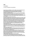 God To His Messenger