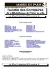 Bulletin des sommaires de la Bibliothèque de l'Hôtel de ville 52