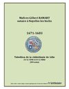 NOTARIAT - Ramart G. 1671-1683 Noyelles