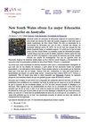 New South Wales ofrece La mejor Educación Superior en Australia - Virtual Student Agency
