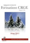Formations CGE-PdL - Hiver 2011