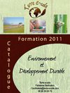 Catalogue formation de Terre e-cole 2011