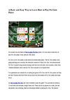 A Basic and Easy Way to Learn How to Play Pai Gow Poker