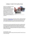 A Beginner’s Guide To The Top Poker Hands