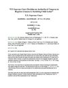 US Supreme Court 1918 Decision on Authority of Congress to Regulate Commerce Involving Child Labor