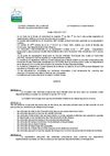 Arrete et tableau de classement des barrieres de degel