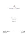 Catalogue étuis/cases 2011 Wilder & Davis
