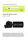 CES2011: Samsung SMX-F50 series camcorder