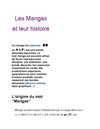 Les Mangas et leur histoire