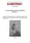 "Ne pas hésitez à copier les méthodes fascistes", par Samuel Kamé, 1961