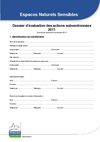 ENS dossier type evaluation des actions 2011