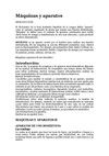 Máquinas y aparatos