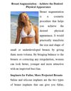 Breast Augmentation – Achieve the Desired Physical Appearance
