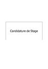 Lettre Motivation Cyber Orange - Candidature de Stage
