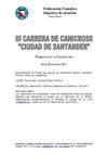 III CARRERA CANICROSS CIUDAD DE SANTANDER