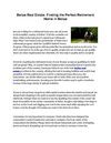 Belize Real Estate: Finding the Perfect Retirement Home in Belize