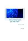 Innovar mitjançant els lead users