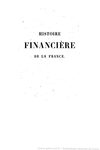 Histoire financière de la France, depuis l'origine de la monarchie jusqu'à l'année 1828, tome second