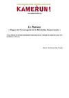 Le Patriote - Numéro de juillet 1961
