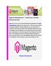 Magento Development – Create Your Flexible Ecommerce Site 