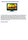 Philips 22 In. 720p LCD HDTV with Digital Crystal Clear