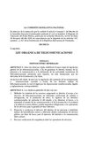 Ley Orgánica de Telecomunicaciones (LOTEL) 