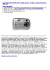 Kodak EASYSHARE CD40 - Digital camera - 4.0 Mpix - supported memory_ MMC, SD