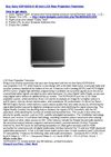 Sony KDF-E42A10 42-Inch LCD Rear Projection Television