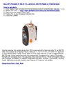 GPX Portable 5 B& W TV, Lantern & AM FM Radio w Weatherband