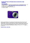 GE A735 Purple 7.0 MP Digital Camera 3x Optical Zoom, Image Stabilization