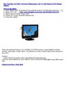 Toshiba 15LV505 15.6-Inch Widescreen LCD TV with Built-in DVD Player (Black)