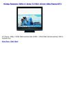 TV Deals Panasonic VIERA U1 Series TC-P46U1 46-Inch 1080p Plasma HDTV big screen tv entertainment center-used big...