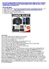 Canon Digital Rebel XS Digital SLR Camera Body (Black) & EF-S 18-55mm IS Lens + EF 75-300mm III Lens + BG-E5 Battery...