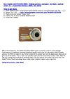 Kodak EASYSHARE M863 - Digital camera - compact - 8.2 Mpix - optical zoom_ 3 x - supported memory_ MMC, SD, SDHC