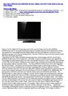Sony BRAVIA KDL32EX40B 32-Inch 1080p LCD HDTV with Built-In Blu-ray Disc Player