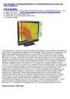 Anti-Glare TV-ProtectorTM Stylish TV Screen Protector for 40 inch LCD, LED or Plasma TV