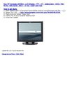 HP Compaq L5009tm - LCD display - TFT - 15 - widescreen - 1024 x 768 60 Hz - 225 cdm2 - 400_1 - 17 ms - 0.297 mm VGA