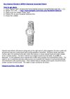 Bulova Women's 96R04 Diamond Accented Watch