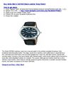 Seiko Men's SGFA03 Black Leather Strap Watch