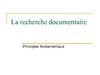 Recherche documentaire