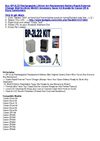 BP-2L22 Rechargeable Lithium Ion Replacement BatteryRapid External Charger BigVALUEInc MiniDV Accessory Saver Kit...