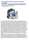 JVC GRDF550U 1.33 MP MiniDv Camcorder w 15x Optical Zoom