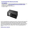 Samsung BD-P1600 1080p Blu-ray Disc Player