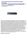 Sony BDP-S301 1080p Blu-ray Disc Player BDDVDCD Playback