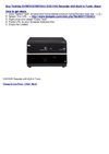 Toshiba DVR670DVR670KU DVDVHS Recorder with Built in Tuner, Black
