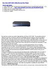 Sony BDP-S300 1080p Blu-ray Disc Player