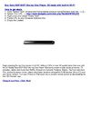 Sony BDP-BX57 Blu-ray Disc Player, 3D-ready with built-in WI-FI