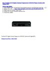 Toshiba Hi-Fi Digital Cinema Progressive VCRDVD Player Combo with Digital MP3