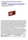TrekStor i.Beat sweez 4 GB MP3 Player with FM Radio (Red)